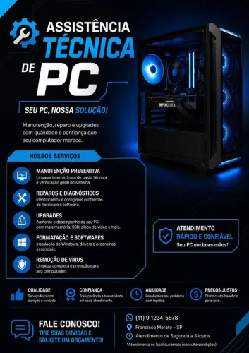 AJUDO COM SEU COMPUTADOR, DE ACORDO COM OQUE ESTA ESCRITO NA IMAGEM