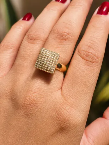 Anel em ouro 18k