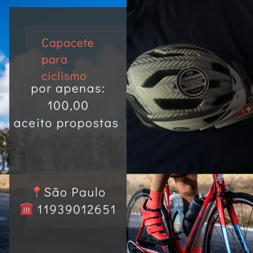 Capacete Bicicleta Bike novo Bell