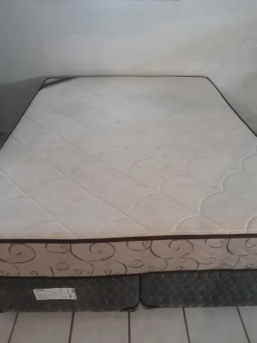 CAMA BOX (BASE + COLCHÃO) QUEEN SIZE ORTOBOM SUPERPOCKET PRÓ SAUDE SPRING