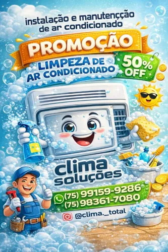 Limpeza de ar condicionado