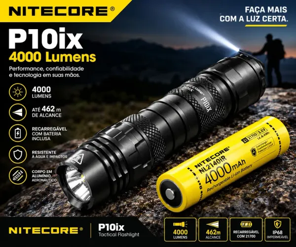Lanterna NITECORE P10ix