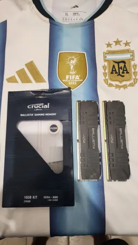 Memória crucial ballistix 16GB 2x8GB