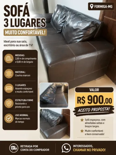 sofa 3 lugares