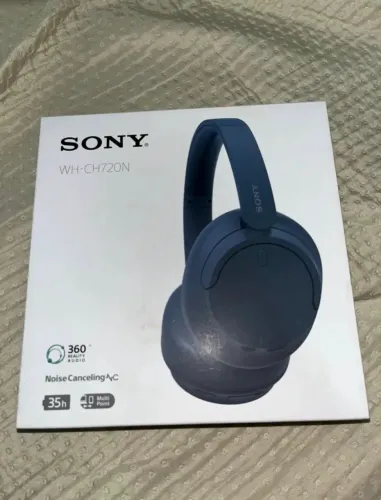 Fone Sony WH-CH720N azul - Lacrado - nota fiscal 