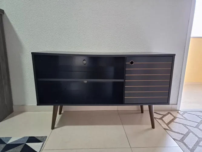 Rack retro preto