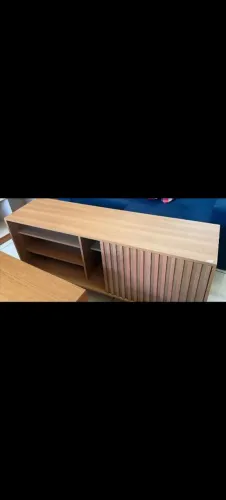 Rack para Tv de até 55 polegadas (com avaria que está nas fotos,)