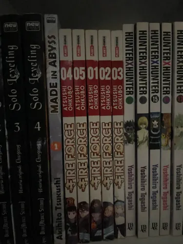 Mangás fire force 1 ao 5 (leia desc