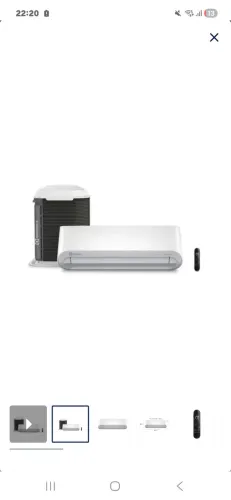 Ar condicionado 12btus inverter 70% de economia Electrolux 