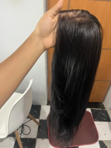 Lace Front Sarah Castanho Escuro