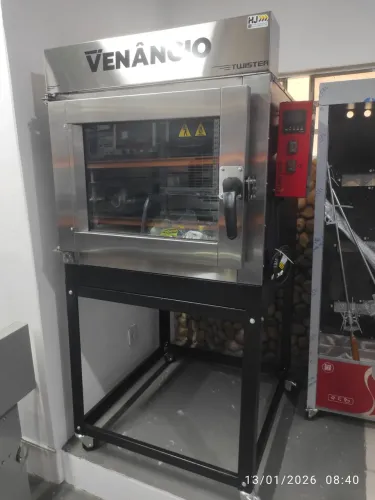 Bh forno turbo Venâncio a gás para 5 assadeiras