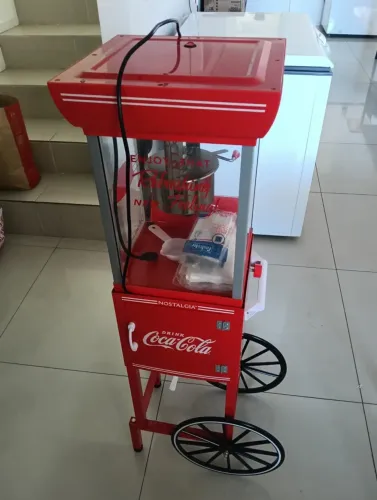Pipoqueira Coca Cola Retrô