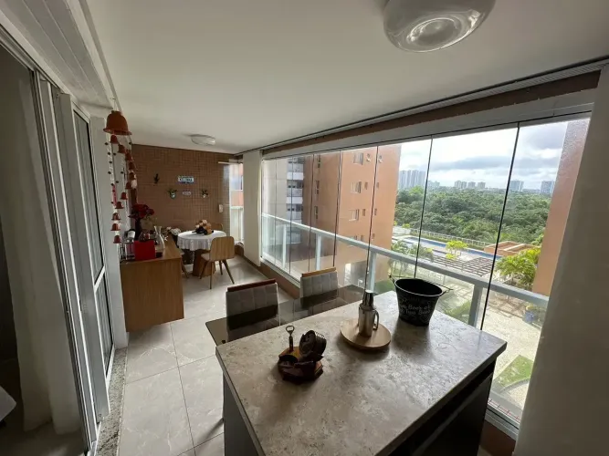 Apartamento a venda no Platno Greenville com 3 quartos varanda gourmet e dependencia