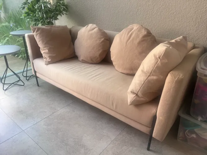 Vendo sofá de Lona - R$500
