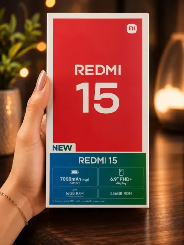 Redmi 15 256GB 8GB RAM | Lacrado na Caixa