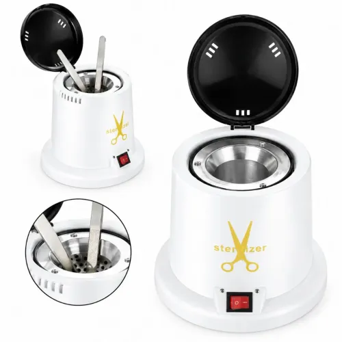 Esterilizador Estufa Alicate e Pinças tesouras Unha Elétrico Bivolt 110V e 220v manicure