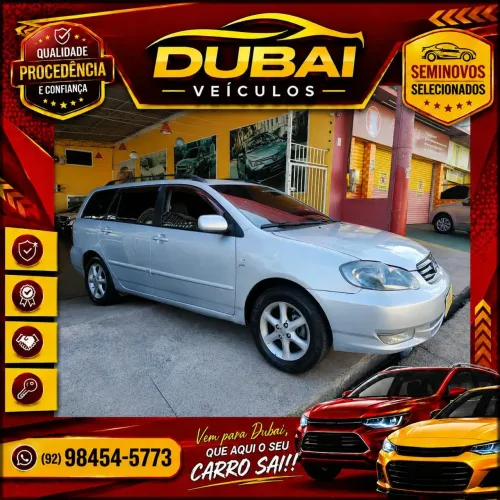 Toyota Corolla Fielder SW 1.8/1.8 XEI Flex Aut. 2005