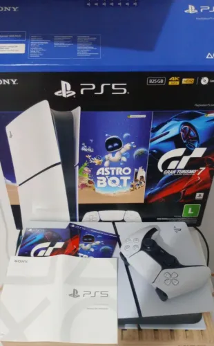 PS5 Slim 2'meses de uso 