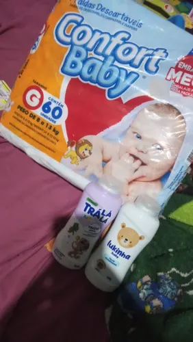Fraldas e talco