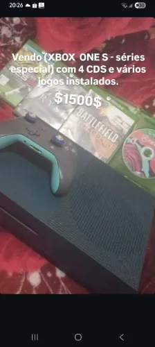 XBOX ONE S - SERIES ESPECIAL 1500$