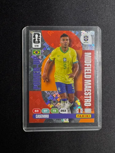 Card Adrenalyn - Power UP Casemiro