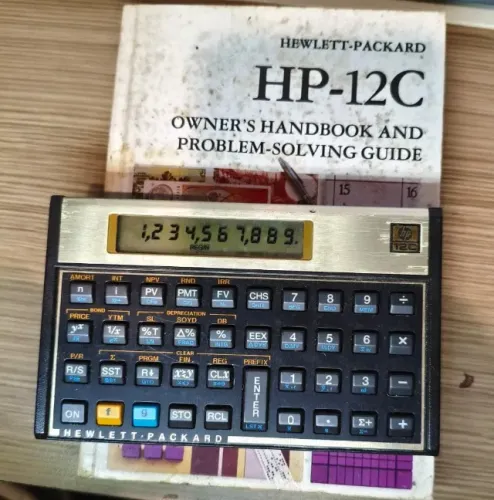 Calculadora Financeira HP 12C Gold - Funcionado Perfeitamente