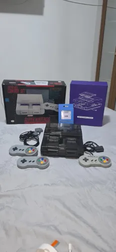 SNES - Super Nintendo Transparente