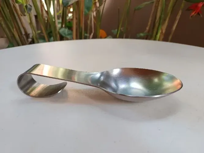 Descanso para Colher em Aço Inox - Praticidade na Cozinha