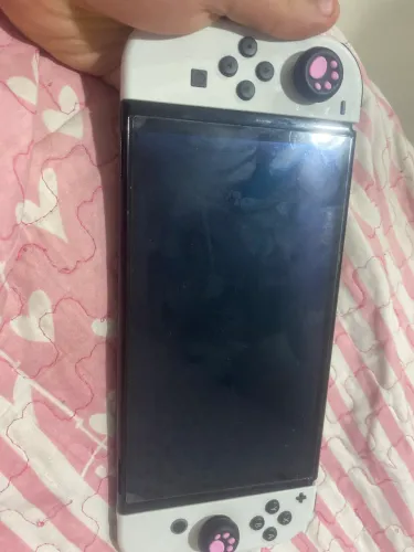 Nintendo switch oled pouco usado
