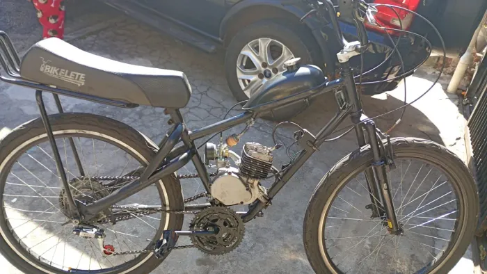 Bike motorizada 80cc completa -Muito econômica e pronta para uso