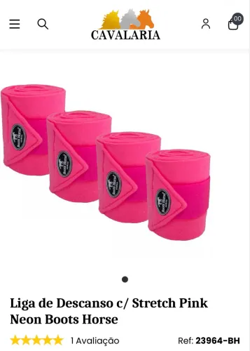 Liga de Descanso Boots Horse (cores)