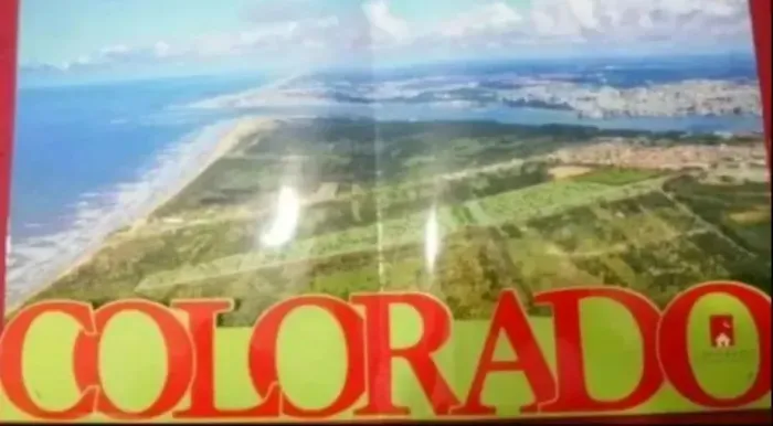 BAIXOU - LOTE NO LUAR DA BARRA 1 COLORADO - (ENTRADA SÓ R$ 7.000,00) - PÉ NA AREIA - SOMBR