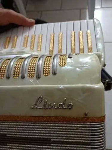 Sanfona da marca Italiana Lindo em perfeita condições.