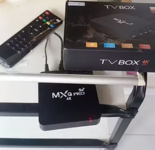 Smart tv MXQ 512 GIGAS ANDROID 14 NOVO