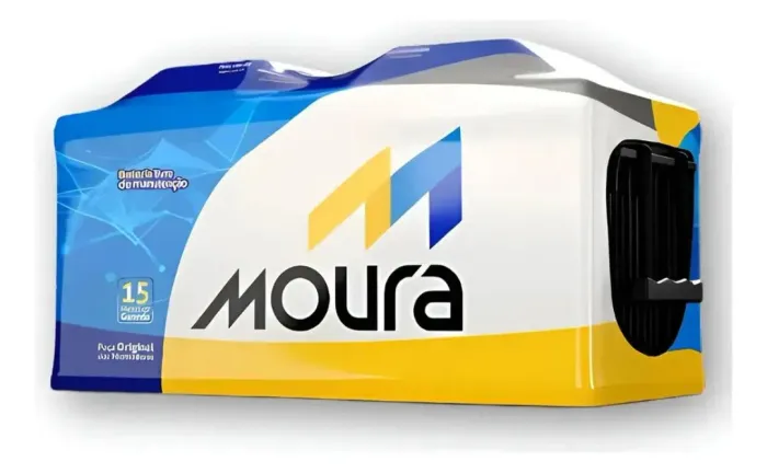 Bateria  Moura Pesada 180 esquerda NOVA 