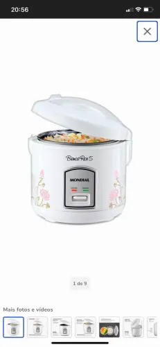 Panela de arroz mondial nova 