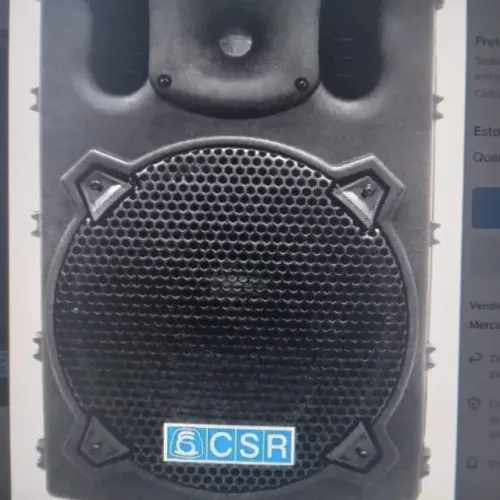 caixa de som amplificada 100w