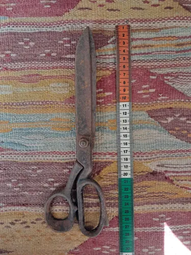 Tesoura antiga 28cm grande