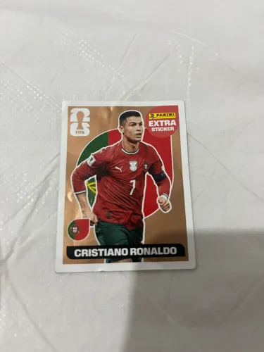 Extra Sticker Bronze - Cristiano Ronaldo (figurinha copa)