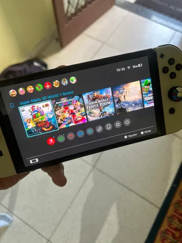 NINTENDO Switch OLED BLOQUEADO 128g