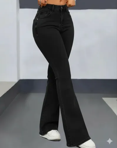 Calça jeans preta
