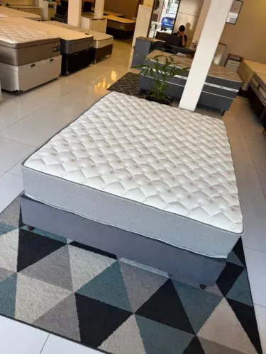 Cama de Casal LINHO TOP SEMINOVA - Entrego!
