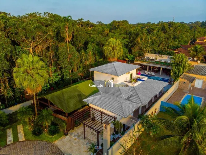 Casa com 8 dormitórios à venda, 670 m² por R$ 2.600.000 - Praia da Boracéia - São Sebastiã
