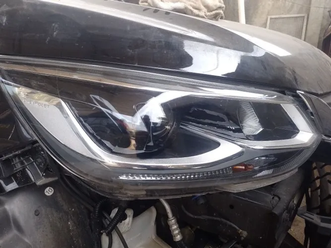 Farol foco duplo máscara negra Onix plus