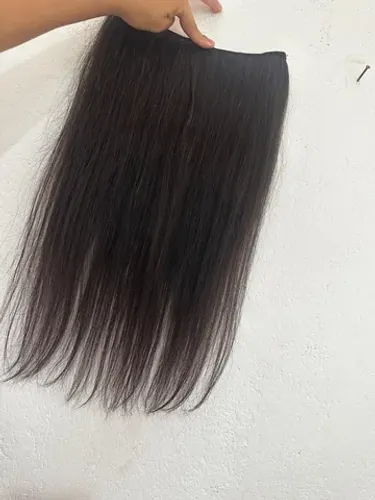 Cabelo humano no tic Tac de 55cm 100 gramas pronto entrega 