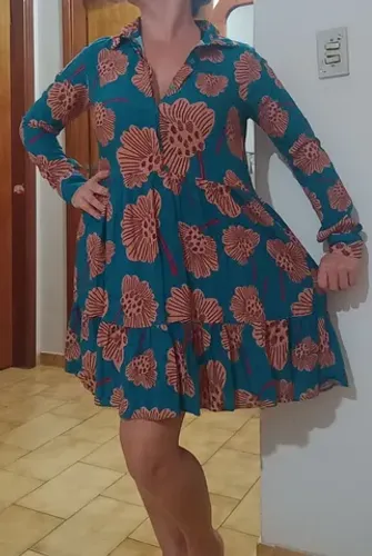 Vestido modelo Túnica grife M.A