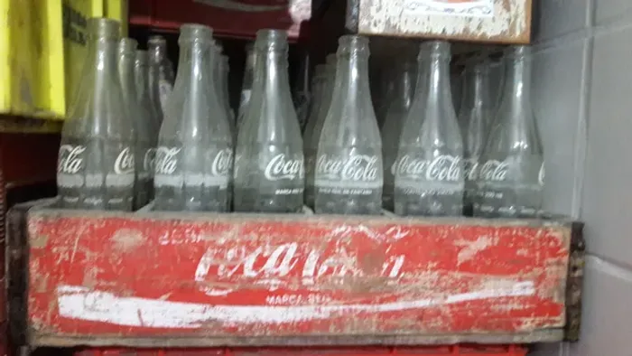 Caixa da coca cola original 