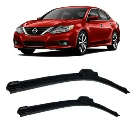 Par de Palhetas do Limpador do Para-Brisa Nissan Sentra_Instalação Grátis na Hora