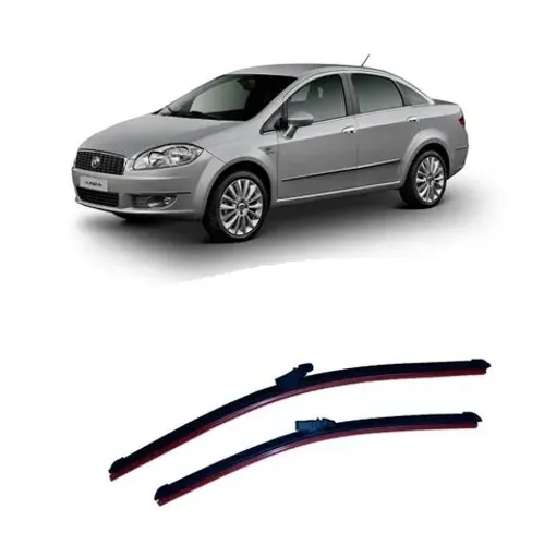 Par de Palhetas do Limpador do Para-Brisa Fiat Linea e Punto_Instalação Grátis na Hora