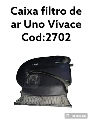 Caixa do filtro de ar Fiat uno Vivace